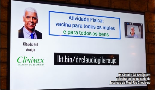 13º Encontro Científico com a Prevenção | Dr. Claudio Gil – Atividade Física é a vacina contra todos os males?